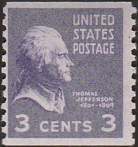 # 842 MINT NEVER HINGED ( MNH ) THOMAS JEFFERSON