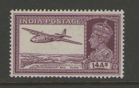 India 1941 KGV Airmail SG 277 MNH