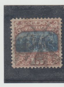 US Scott #119 F Used Fancy Cancel Great Centering CV $200.