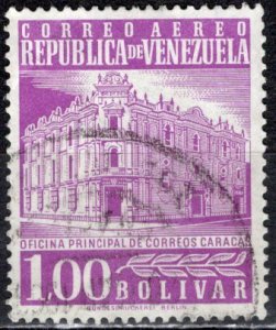 Venezuela 1958; Sc. # C669; Used Single Stamp