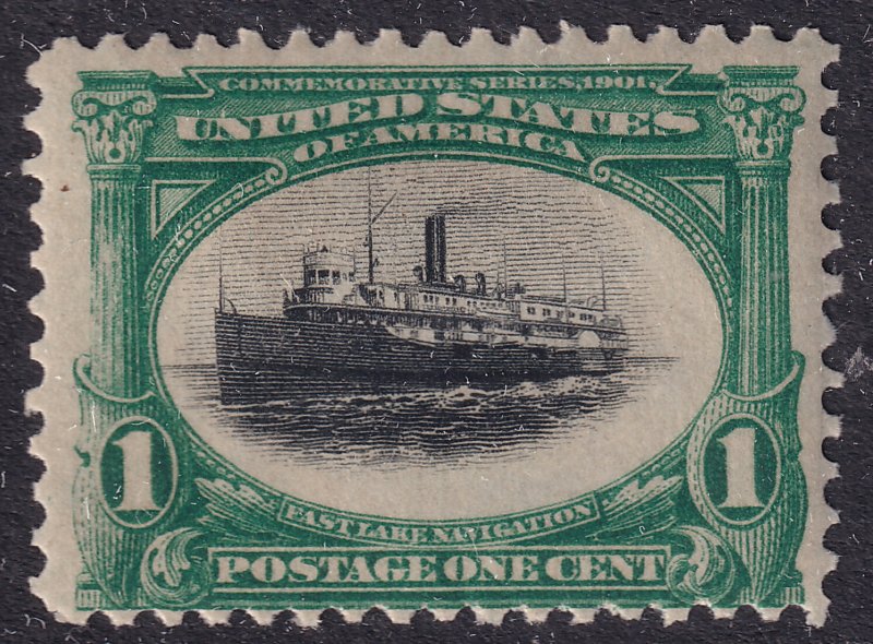 #294 Mint OG, Fine+ (CV $16 - ID32755) - Joseph Luft