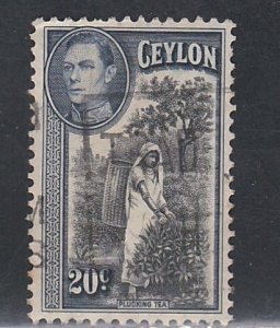 Ceylon # 283, Picking Tea, Used