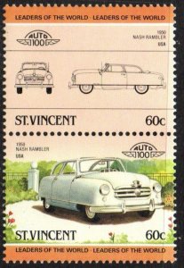 St. Vincent Sc #818 MNH pair