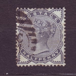 J23503 JLstamps 1883-4 great britain used #98 queen