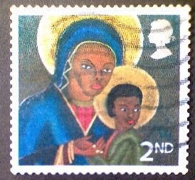 Great Britain, Scott #2328, used(o), 2005,  Madonna and Child, 2nd