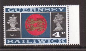 Guernsey  #48  MNH  1971  Bailiwick issue 4p new decimal currency