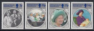 Falkland Dependencies 1L92-5 Queen Mother mnh