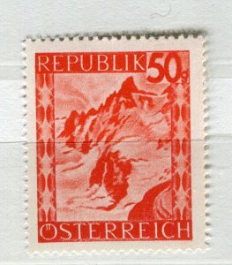 AUSTRIA; 1947 early Landscapes issue fine Mint hinged 50g. value