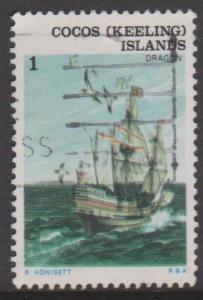 Cocos Islands Sc#20 Used