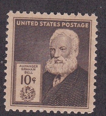 United States # 893, Alexander Graham Bell, Mint NH, 1/2 Cat.