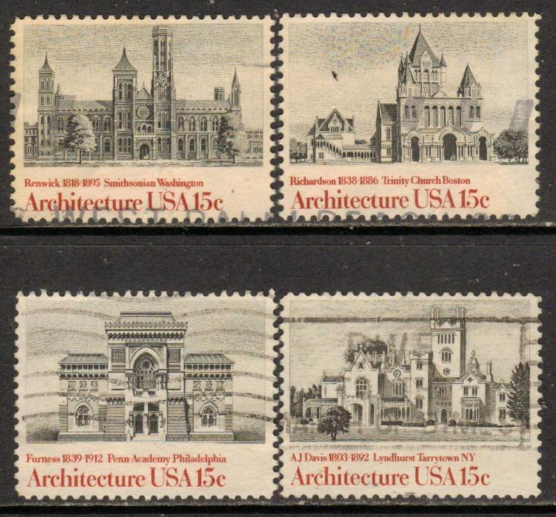 United States  #1838-41  used Set (1980)    