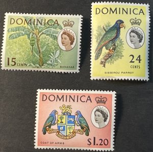 DOMINICA # 164-180-MINT/NEVER HINGED--COMPLETE SET--1963