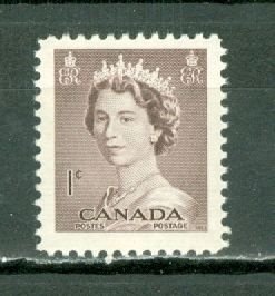 CANADA 1953 QE KARSH PORTRAIT #325 MNH