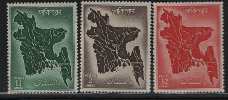 PAKISTAN    84-86  MINT HINGED