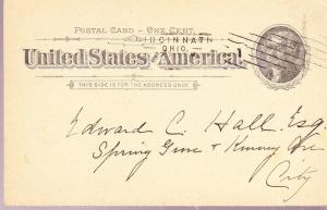 US - #UX 12 Postal Card - G.A.R. Encampment Committee 1897