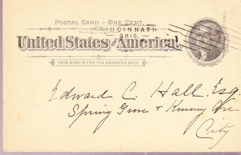 US - #UX 12 Postal Card - G.A.R. Encampment Committee 1897