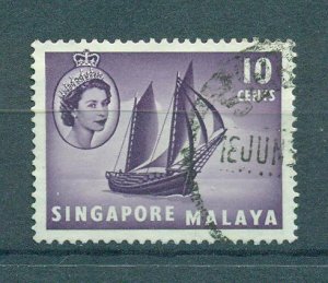 Malaya - Singapore sc# 34 (2) used cat value $.25