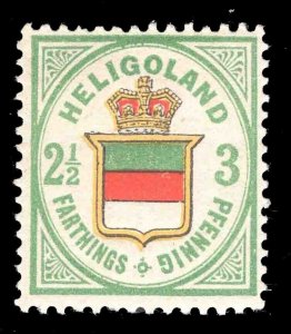 MOMEN: HELIGOLAND SC #20 MINT OG H ORIGINAL LOT #66204