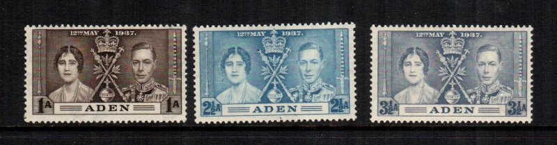 Aden  13 - 15  MNH cat $ 2.70