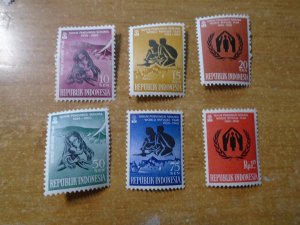 Indonesia  #  488-93  MH