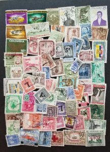 COLOMBIA Used Stamp Lot T5037