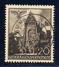 Poland under German occupation Scott # N62, used