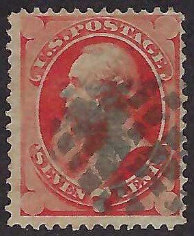 US Scott #138 Used F-VF APS Cert 1998 genuine