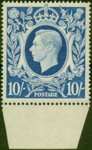 GB 1942 10s Ultramarine SG478b V.F MNH