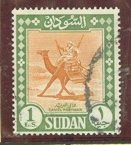 Sudan #159 Used Single