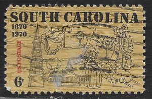 US #1407 6c South Carolina - Symbols