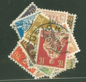 Switzerland #126-145 Used