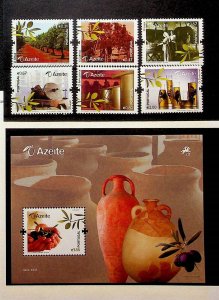 Portugal Sc 3047-62 MNH SET+S/S of 2008 - Olive Productions - HS09