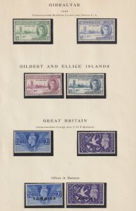 Victory   stamps 8 og/never hinged