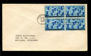 US  935 US Navy - Annapolis No Cachet FDC