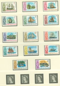 Norfolk Island #100-113 Mint (NH) Single (Complete Set)