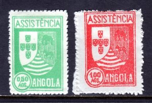 Angola - Scott #RA5-RA6 - MNG - No gum as issued - SCV $12