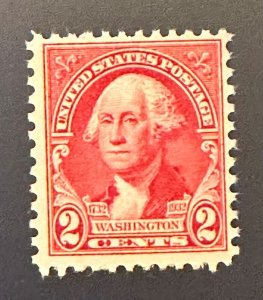 Scott#: 707 - Washington at 64 2c 1932 Single Stamp MNHOG - Lot 1