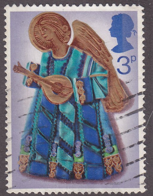 Great Britain 681 Christmas Angels  1972