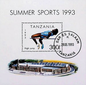 1993 Tanzania Summer Sports High Jumping Athletics Stadium Dar s Salaam 16459-