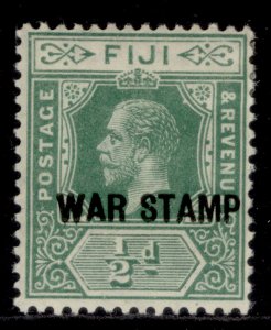 FIJI GV SG138a, ½d yellow-green, M MINT.