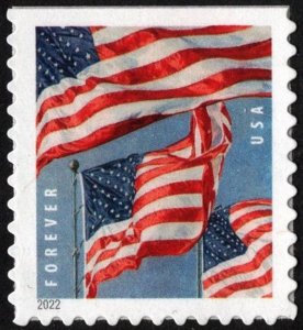 SC#5659 (Forever) U.S. Flags Booklet Single: APU (2022) SA