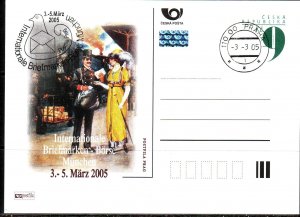 Czech Rep. 2008 / München 2005 Postal Card, Stationery used