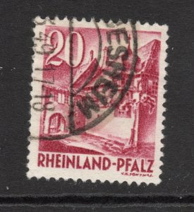 Germany  Scott #  6N35  Rhine Palatinate used    single