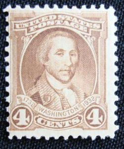 US #709 MH SCV $.25 L6