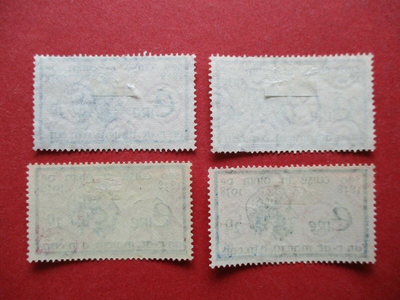 SG107 - SG108 Ireland 1938 Centenary of Temperance Crusade Sets x 2 Used & MM