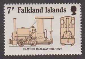 Falkland Islands 416 Camber Railway 1985