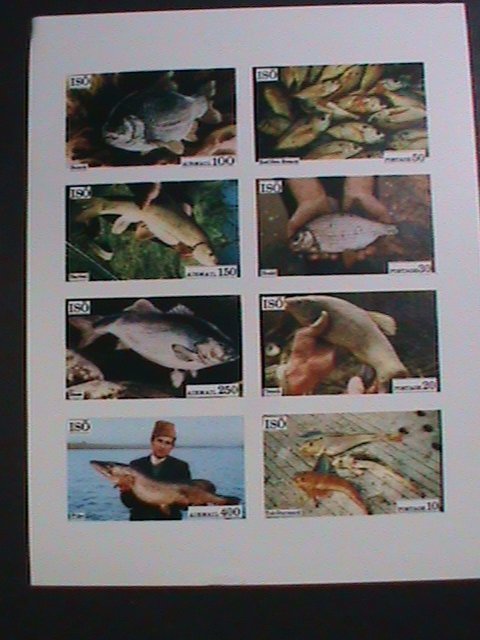 ​OMAN- PROMOTION- OCEAN FISHES IMPERF MNH SHEET VF WE SHIP TO WORLD WIDE