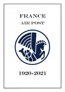 France French Aviation Air Mail Post 1920-2021 PDF (DIGITAL)  STAMP ALBUM PAGES