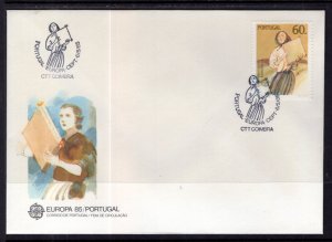 Portugal 1627 Europa U/A FDC