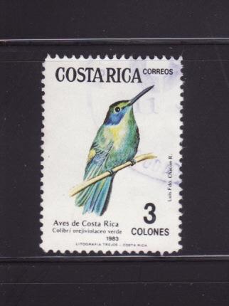 Costa Rica 291 U Birds (A)